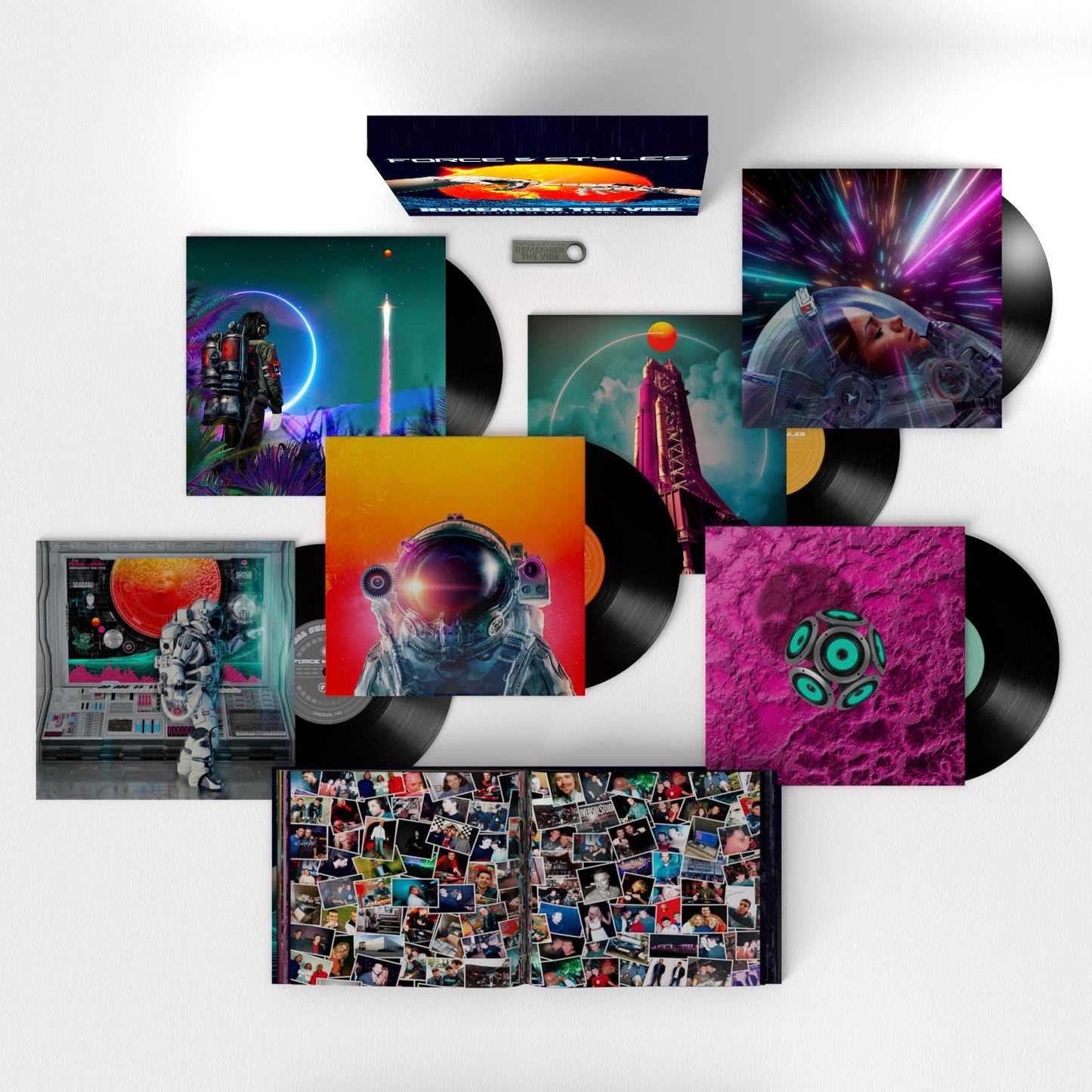 Force & Styles - Remember The Vibe - 12 inch 6 Piece Vinyl & USB Digital Box Set (AVAILABLE NOW)