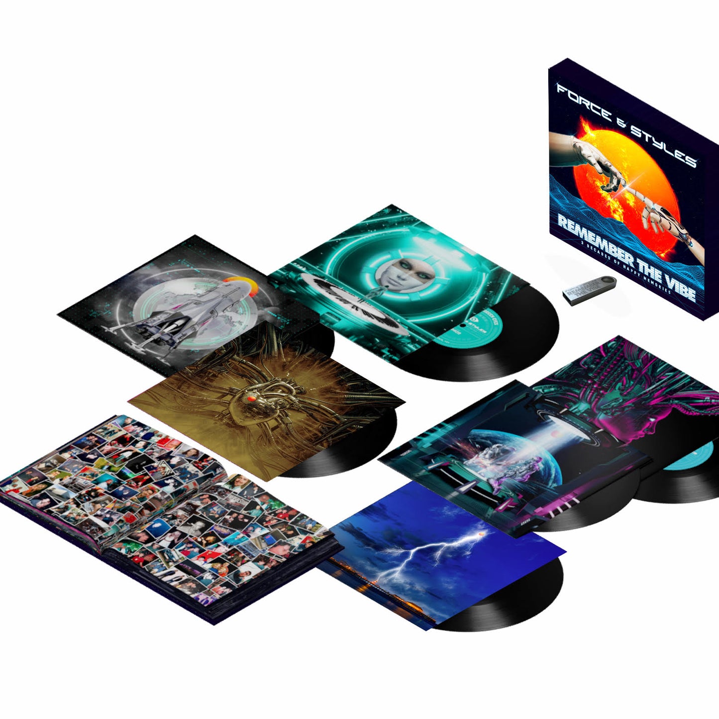 Force & Styles - Remember The Vibe - 12 inch 6 Piece Vinyl & USB Digital Box Set (AVAILABLE NOW)